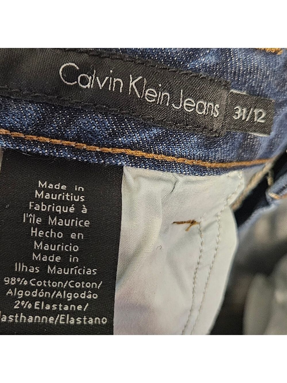 Calvin Klein Y2K Lean Boot Jeans – Vintage Early 2000s - Picture 2 of 7